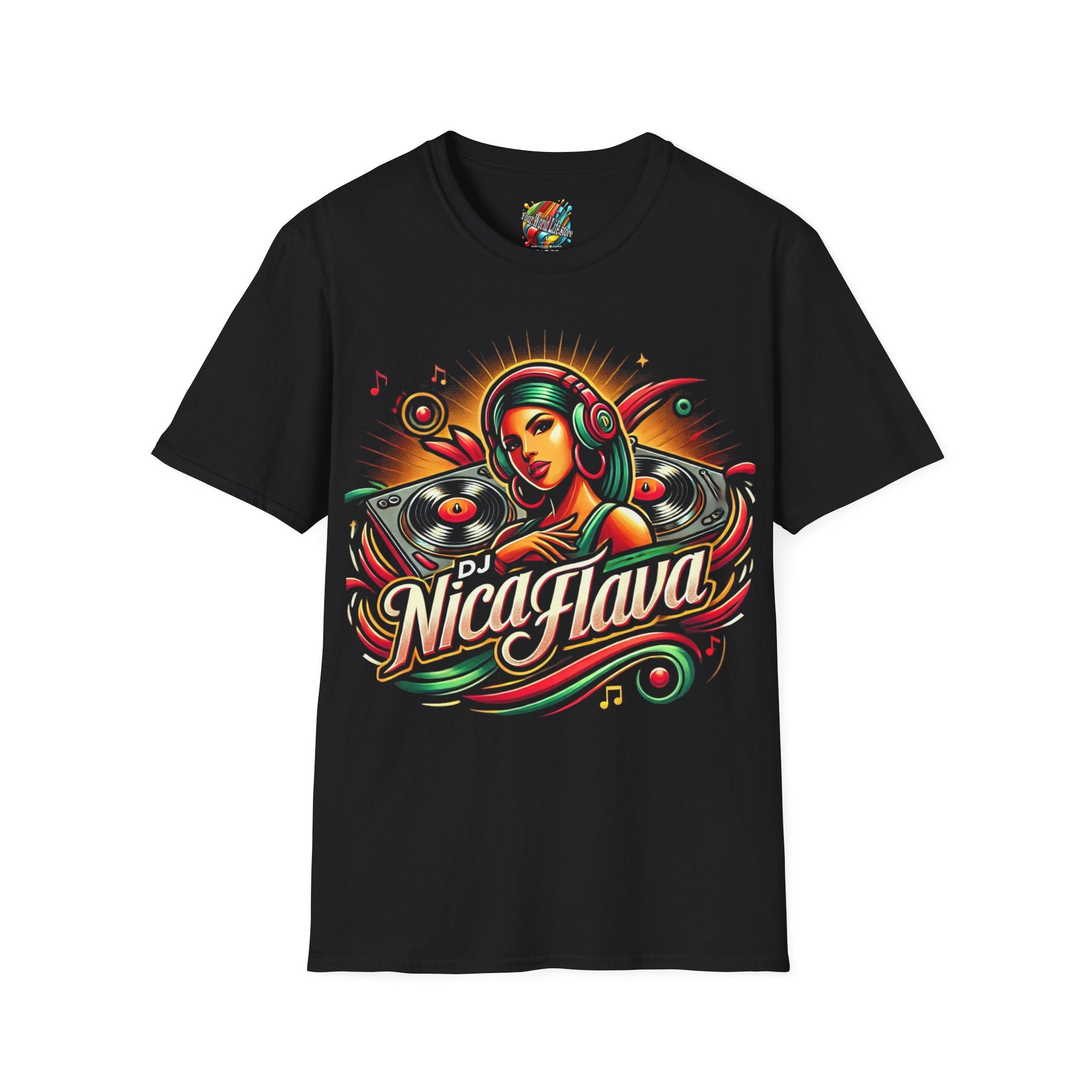 "DJ Nicaflava" Unisex T-Shirt